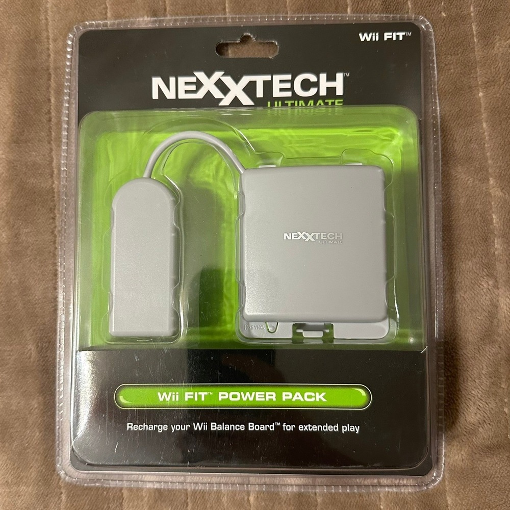 Nexxtech Ultimate Wii Fit Power Pack Rechargeable Battery USB‎ Charger
